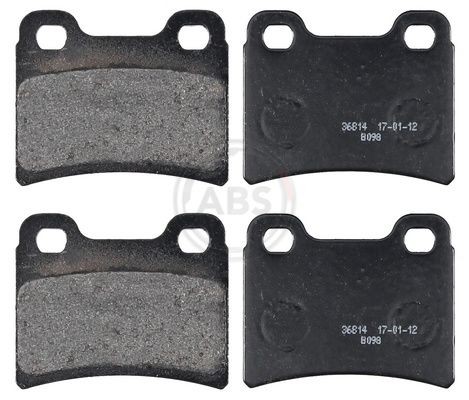 A.B.S. Brake pad set Article number: 36814 cheaply