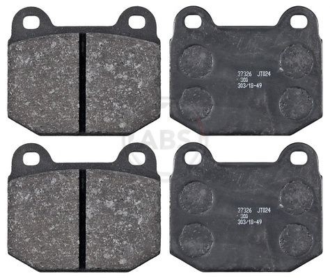 A.B.S. Brake pad set Article number: 37326 cheaply