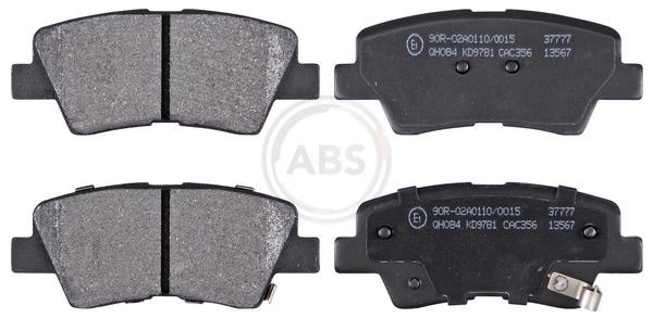 A.B.S. Brake pad set Article number: 37777 cheaply