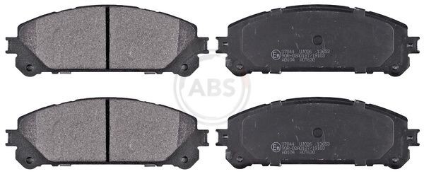 A.B.S. Brake pad set Article number: 37844 cheaply