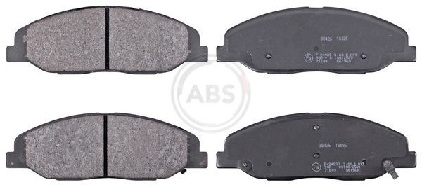 A.B.S. Brake pad set Article number: 38426 cheaply