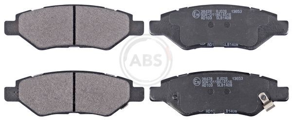 A.B.S. Brake pad set Article number: 38428 cheaply