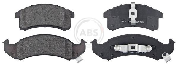 A.B.S. Brake pad set Article number: 38505 cheaply