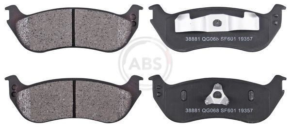 A.B.S. Brake pad set Article number: 38881 cheaply