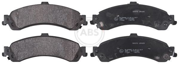 A.B.S. Brake pad set Article number: 38975 cheaply
