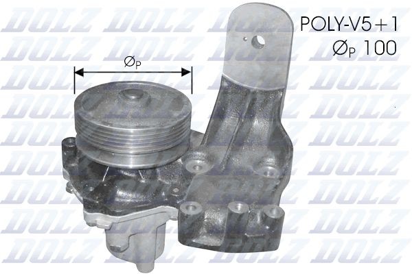 DOLZ Water pump Article number: L136 cheaply