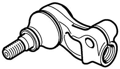 TRW Track rod end Article number: JTE104 cheaply