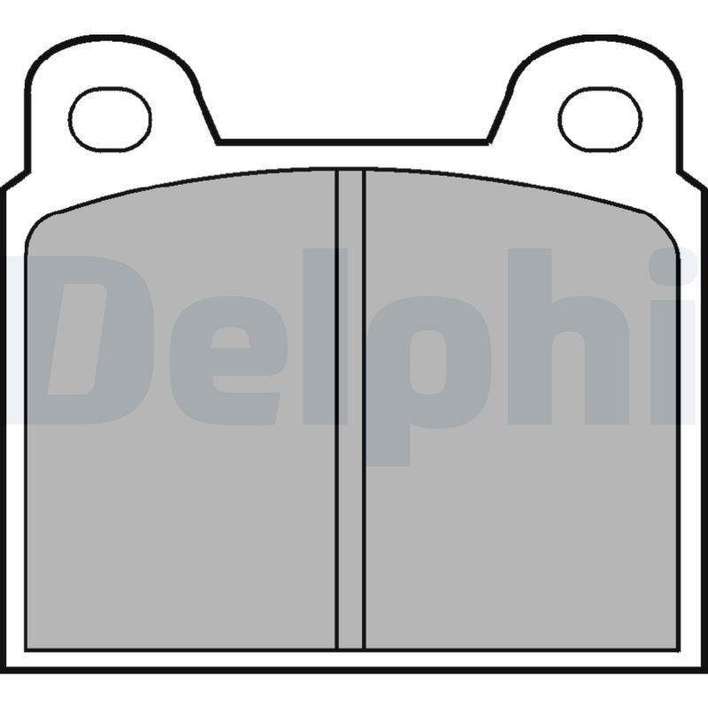 DELPHI Piduriklotsid Artikli number: LP20 soodsalt
