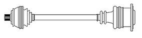 METELLI Drive shaft Article number: 17-0359 cheaply