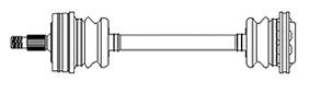 METELLI Drive shaft Article number: 17-0268 cheaply