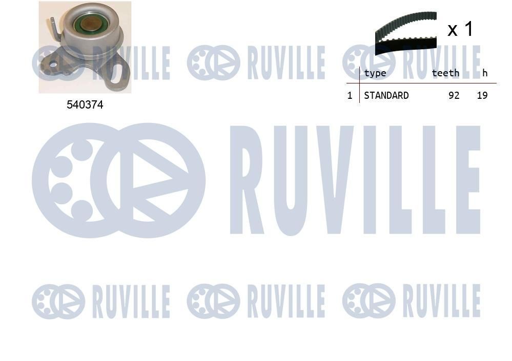 RUVILLE Deflection / Guide Pulley, v-ribbed belt Article number: 56314 cheaply