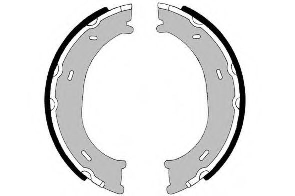 RAICAM Brake Shoe Set Article number: 2843 cheaply