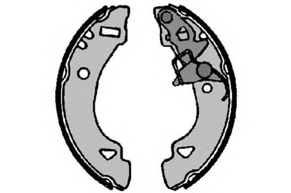 RAICAM Brake Shoe Set Article number: 2706 cheaply