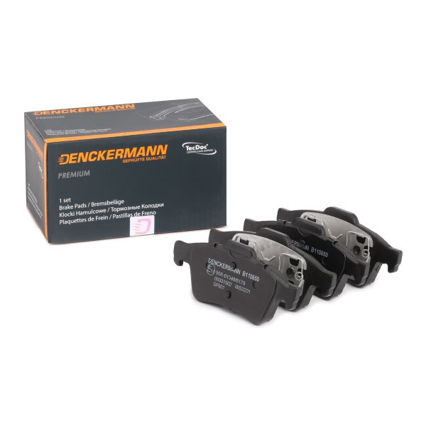 DENCKERMANN Brake pad set Article number: B110650 cheaply