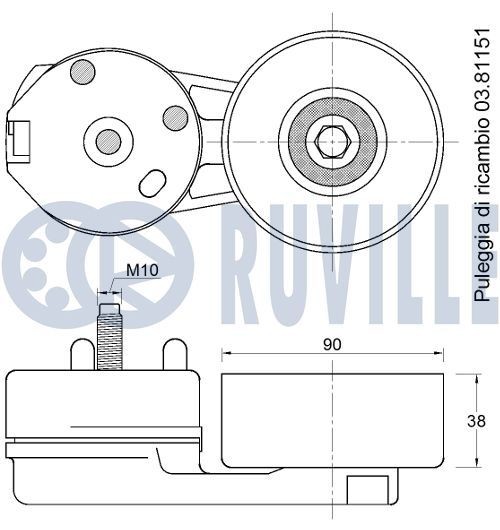 RUVILLE Injector Nozzle Article number: 375505 cheaply