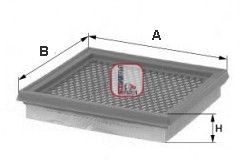 SOFIMA Air filter Article number: S 9730 A cheaply
