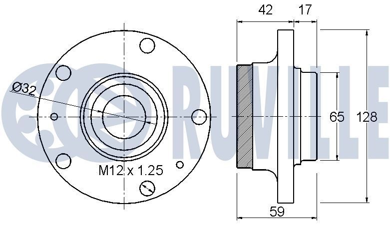 RUVILLE Dust cover kit, shock absorber Article number: 815805 cheaply