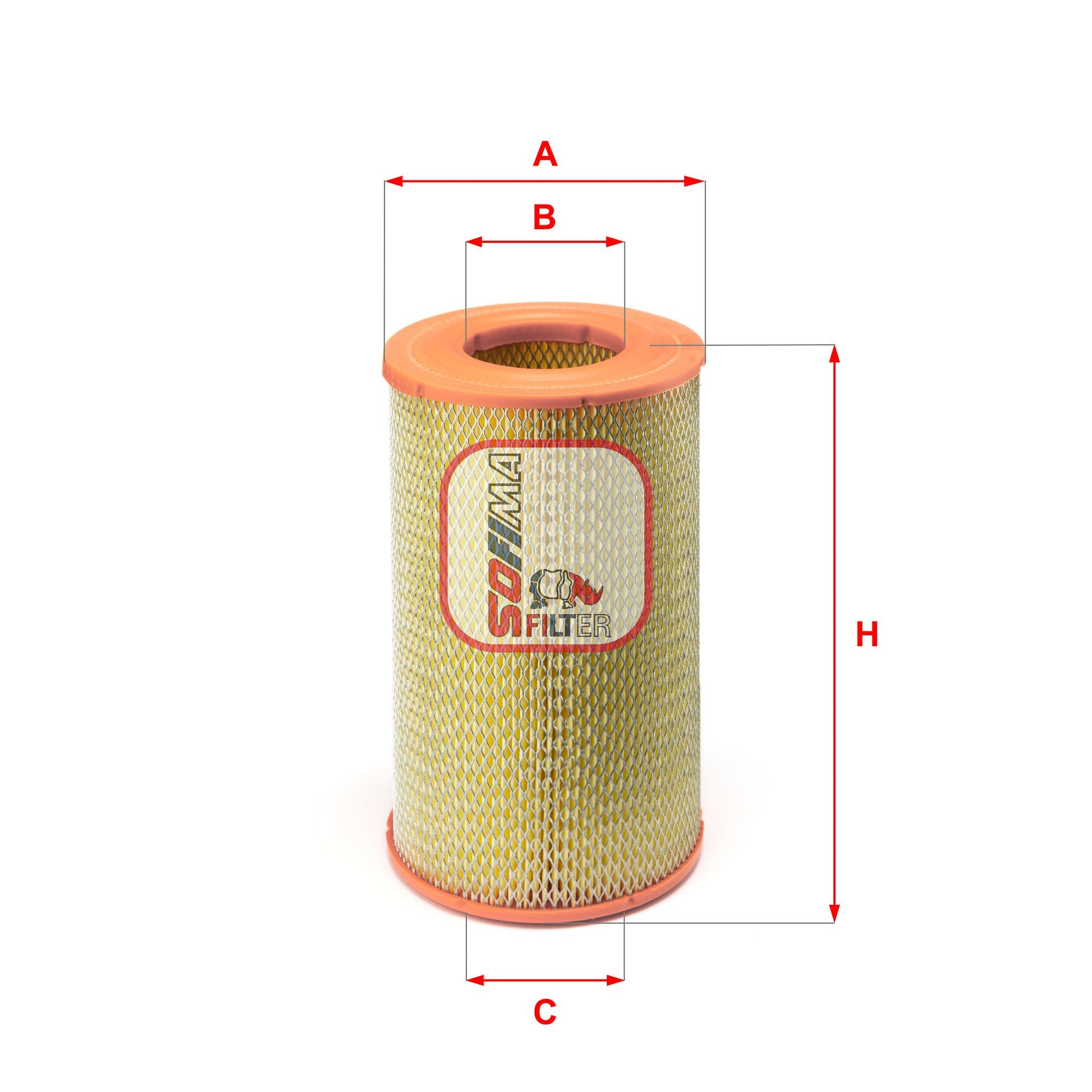 SOFIMA Air filter Article number: S 4610 A cheaply