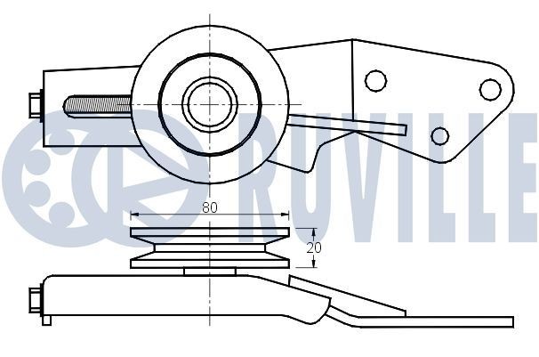 RUVILLE 3459012 Æiin, mootorikett 25 2.8 V6 Injection 136 HP Bensiin 1993