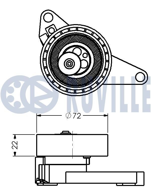 RUVILLE Rubber Buffer, suspension Article number: 835419 cheaply