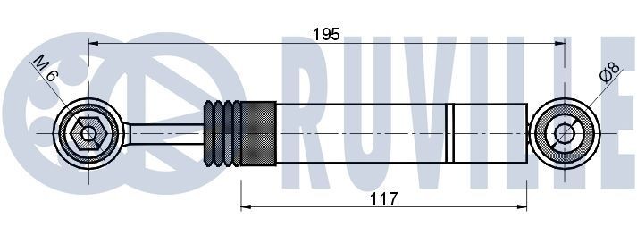 RUVILLE Central Valve, camshaft adjustment Article number: 205703 cheaply