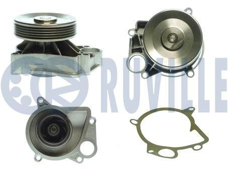 RUVILLE 56965 Vibration Damper, v-ribbed belt AVENSIS 2.4 VVT-i (ACM21) 156 PS Petrol 2009