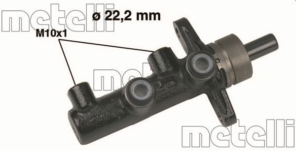 METELLI Peapiduri silinder Artikli number: 05-0389 soodsalt