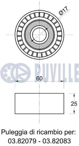 RUVILLE Timing belt kit Article number: 5603670 cheaply