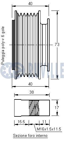 RUVILLE Timing belt kit Article number: 5520270 cheaply