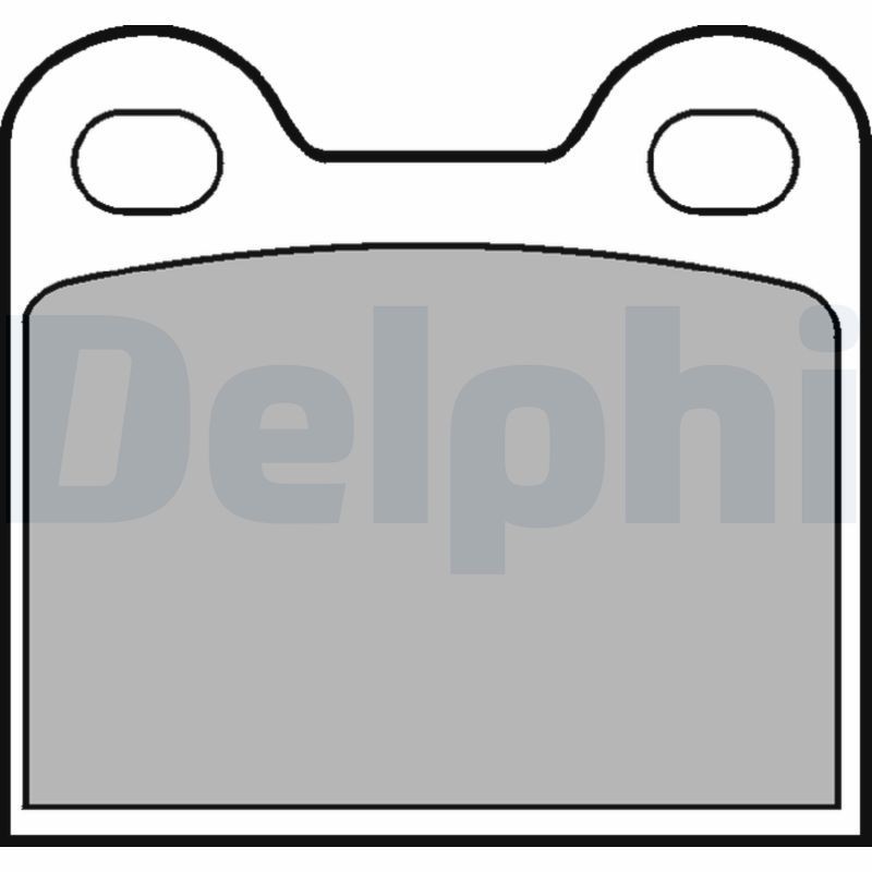 DELPHI Brake pad set Article number: LP21 cheaply
