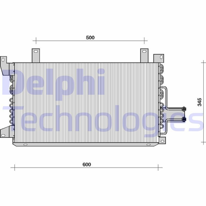 DELPHI Kondensaator, kliimaseade Artikli number: TSP0225058 soodsalt