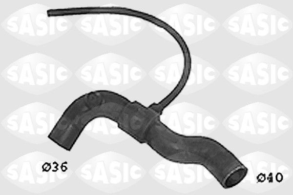 SASIC Radiator hose Article number: SWH4188 cheaply