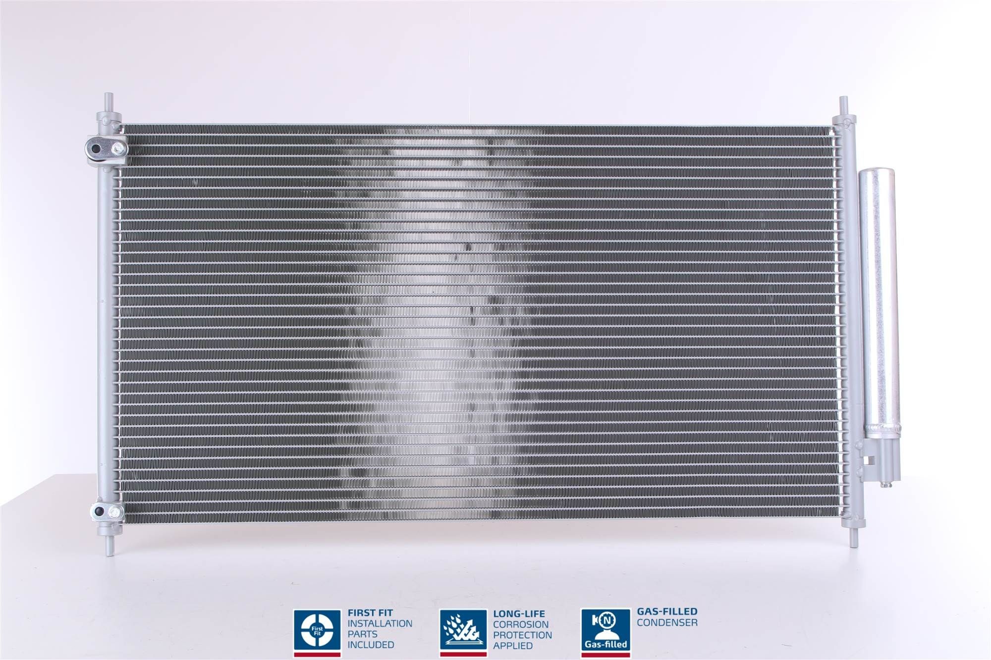 NISSENS Air conditioning condenser Article number: 940466 cheaply