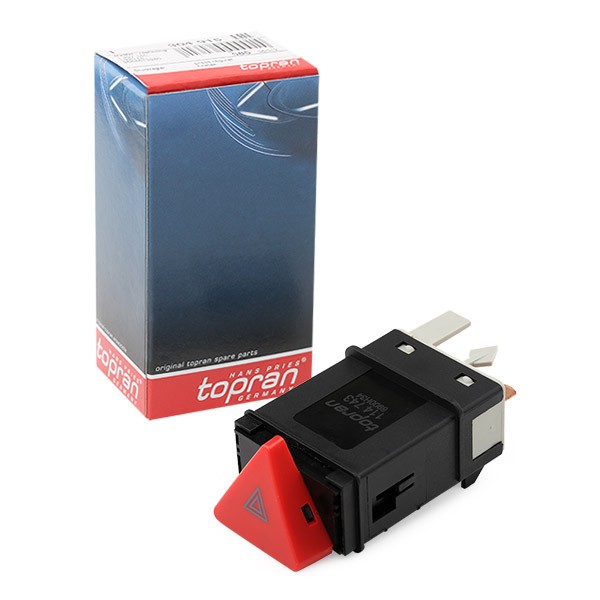 TOPRAN 114 743 Hazard Light Switch TRANSPORTER 2.8 VR6 204 PS Petrol 2003