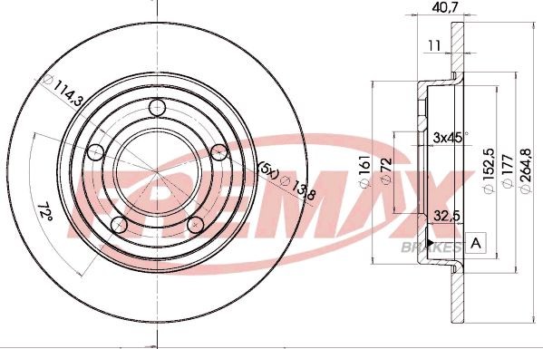 FREMAX Piduriketas Artikli number: BD-3275 soodsalt