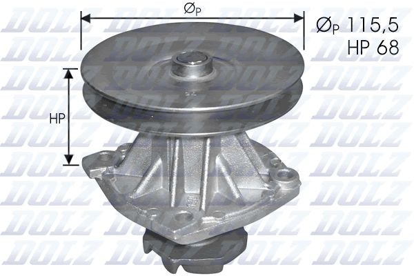DOLZ Water pump Article number: S135 cheaply