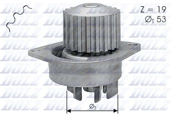 DOLZ Water pump Article number: C113 cheaply