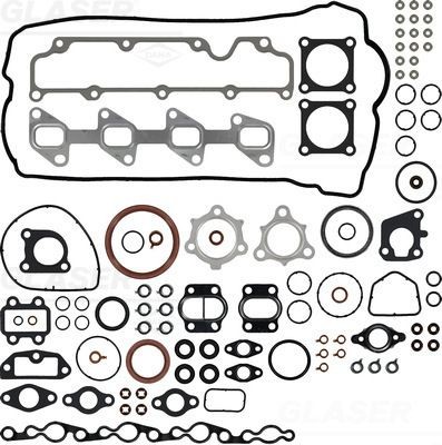 GLASER Full Gasket Set, engine Article number: S38291-00 cheaply
