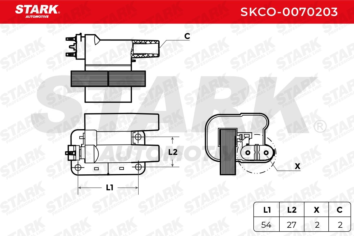 STARK Ignition coil Article number: SKCO-0070203 cheaply