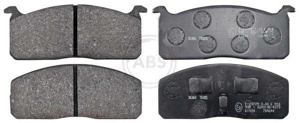 A.B.S. Brake pad set Article number: 36368 cheaply