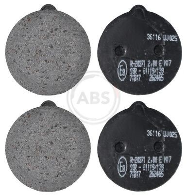 A.B.S. Brake Pad Set, disc parking brake Article number: 36116 cheaply