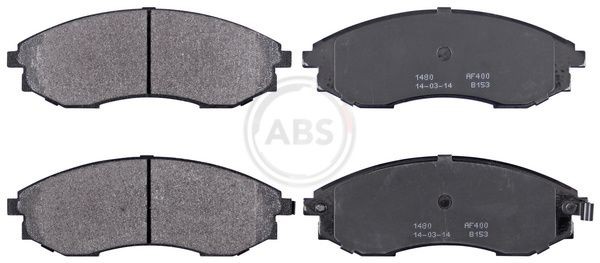 A.B.S. Brake pad set Article number: 37927 cheaply