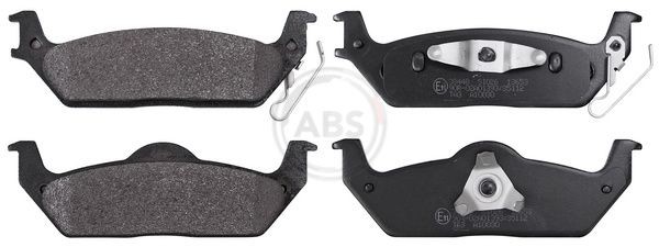 A.B.S. Brake pad set Article number: 38448 cheaply
