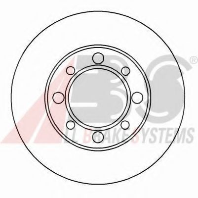 A.B.S. Brake disc Article number: 15209 cheaply