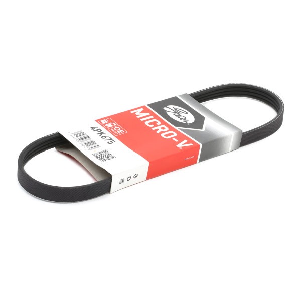 GATES Serpentine belt Article number: 4PK675 cheaply