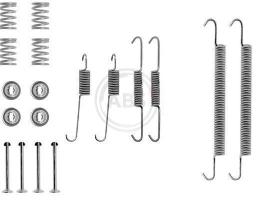 A.B.S. 0757Q Accessory Kit, brake shoes SCÉNIC 1.9 dTi 80 PS Diesel 2003