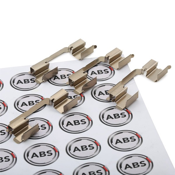 A.B.S. 1716Q Monteringssæt til bremseklodser SCUDO 1.6 D Multijet 90 HK Diesel 2016