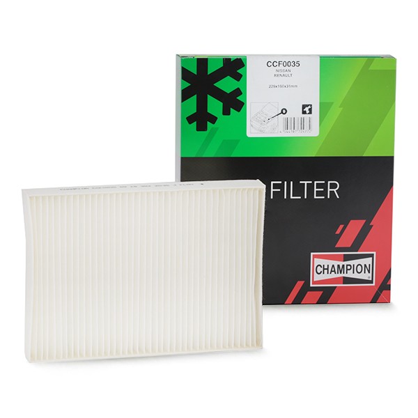 CHAMPION Filter, salongiõhk Artikli number: CCF0035 soodsalt
