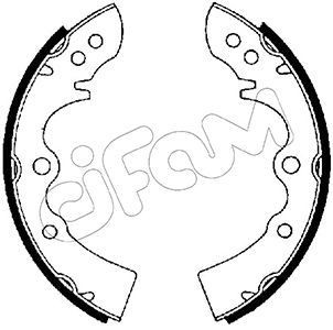 CIFAM Brake Shoe Set Article number: 153-198 cheaply