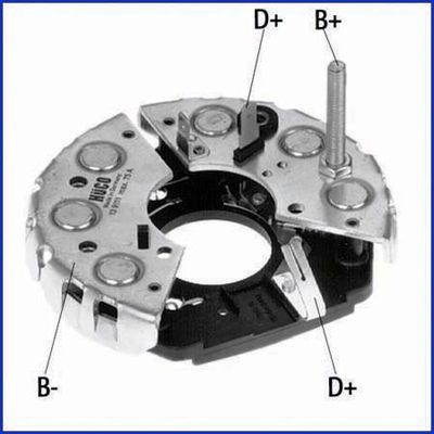 HITACHI Rectifier, alternator Article number: 139111 cheaply